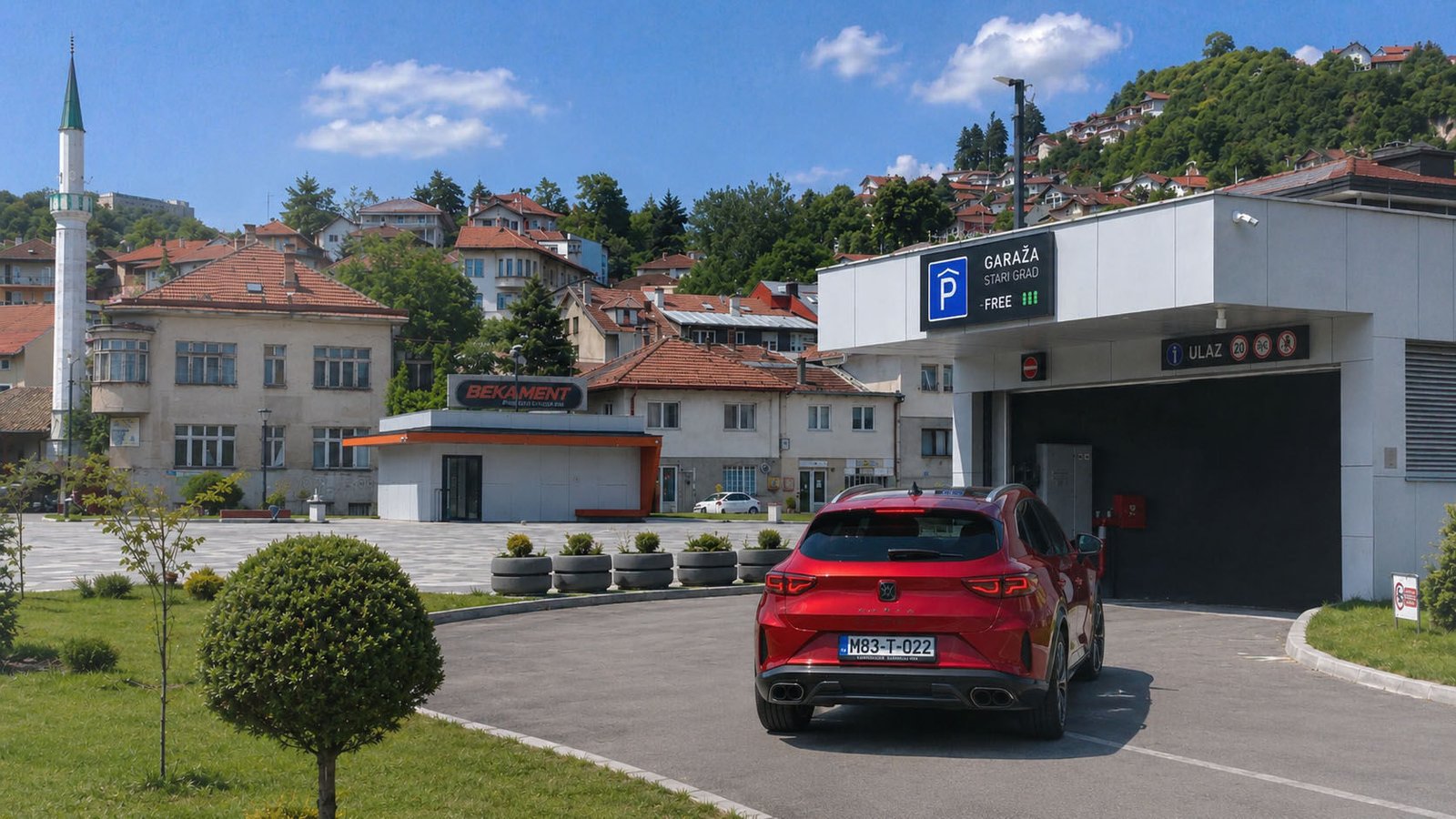 Gdje parkirati unajmljeni automobil u Sarajevu: Vodič kroz zone, javne garaže i cijene